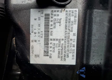 2017 Ford C-Max Titanium from USA, damaged, VIN 1FADP5DU6HL100143